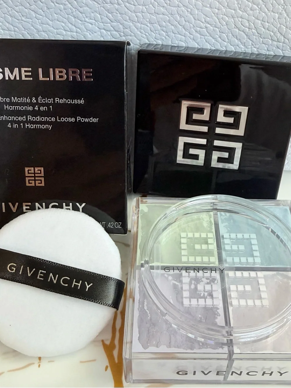 Givenchy Prisme Libre Loose Powder # 1 Mousseline Pastel  Full Size NEW 1 pc